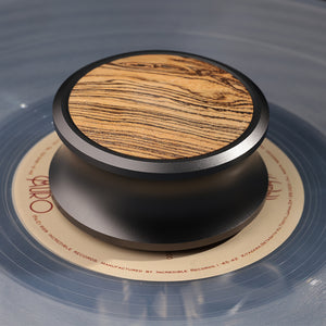 Audio Bastion Vinyl Record Weight Stabilizer with Protective Pad for All EP and LP Records