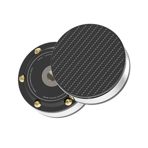 TITAN SILENCER  CARBON FIBER: Speaker Spike Pad, Amplifier Foot Pad, and Sound Dampening Weight