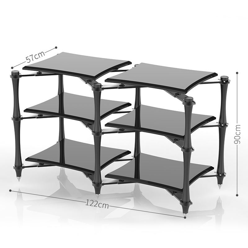 Reference Rack Set Reference Audio Rack Combo (3+3) - Audio Bastion